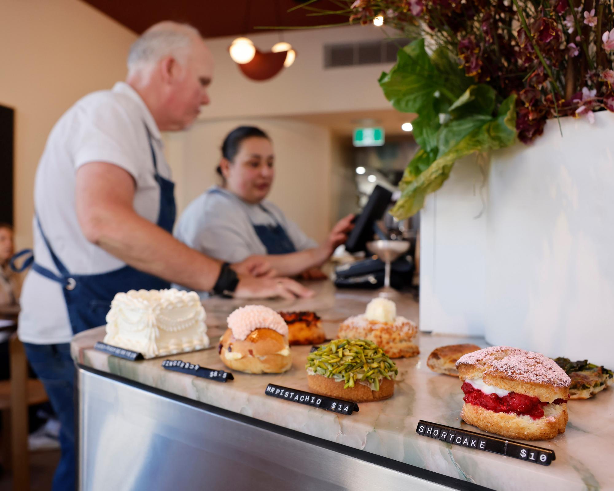 Pastry shops are displaying their buns uncovered – just don't bite the merchandise