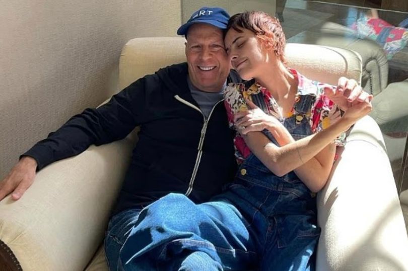 Bruce Willis poses for picture with daughter Tallulah on her wedding day amid dementia battle