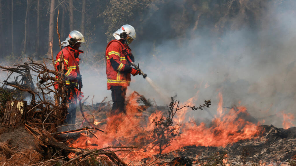 Wildfires in the Landes: situation improves after 1,580 hectares burned