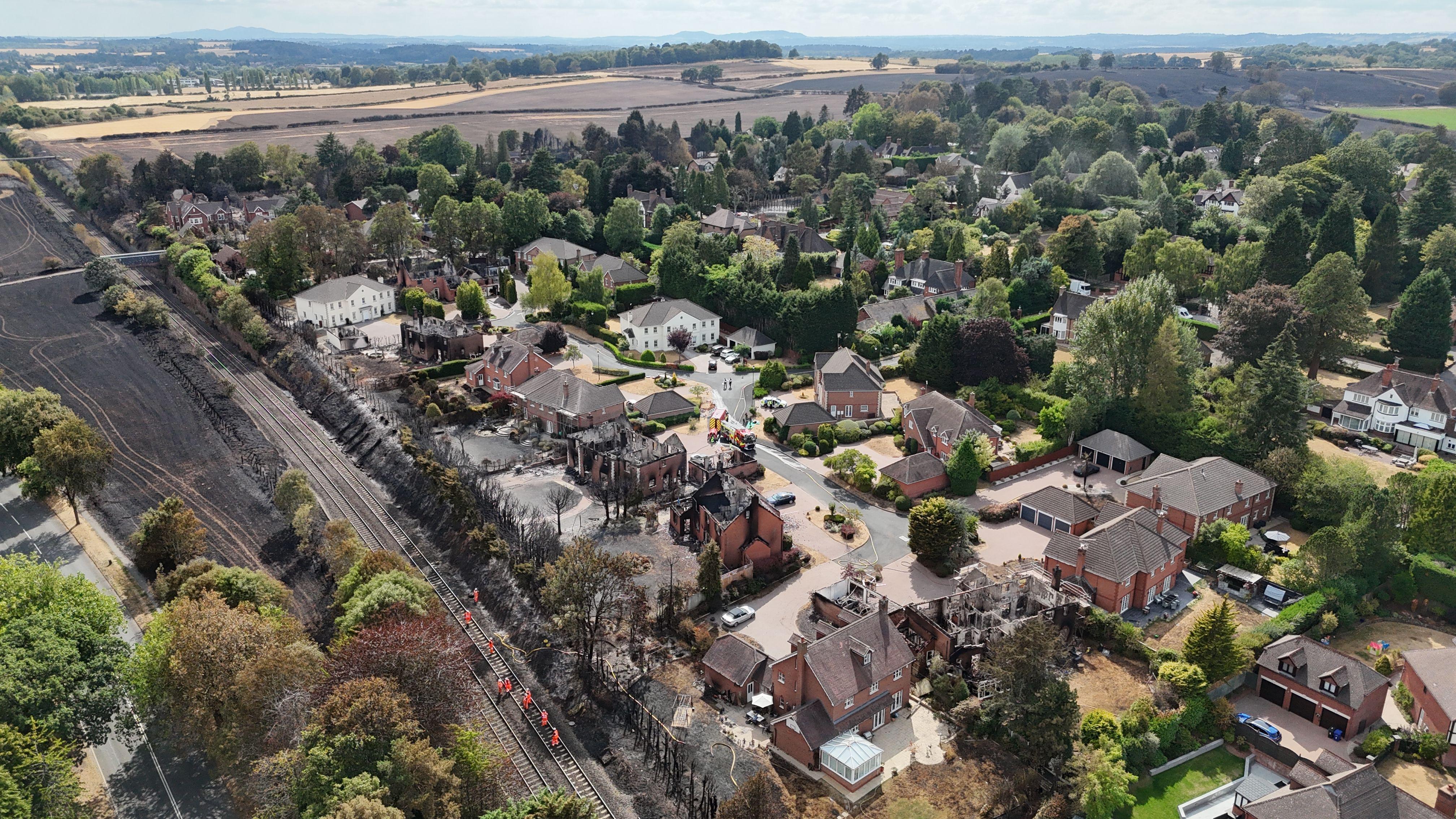 People who fled Stourbridge fires start to return home