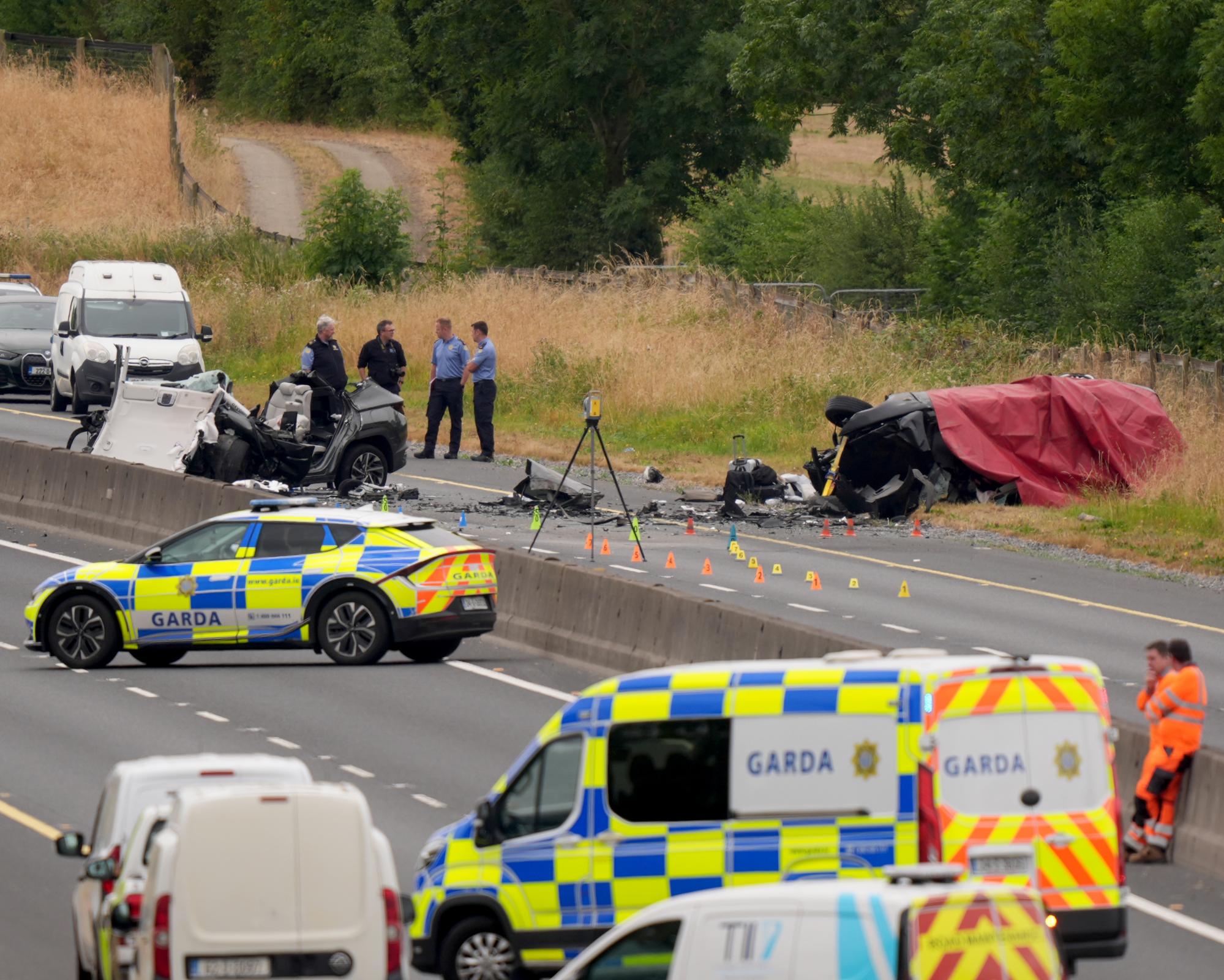 M9 crash horror as multiple dead and four injured including child in County  Kildare - AOL
