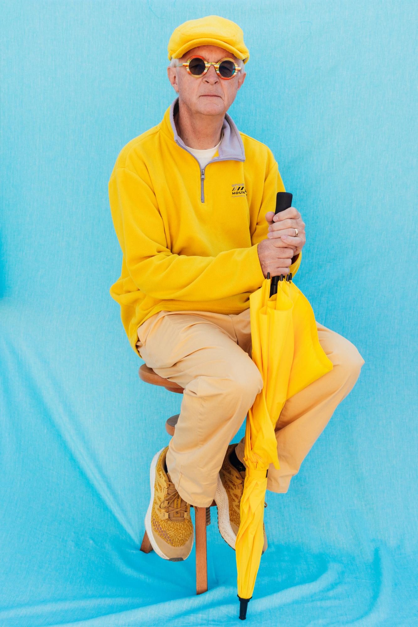 ‘I don't always go full banana!' From the yellow man to a playful shrink, stylish people on what they wear every day – and why