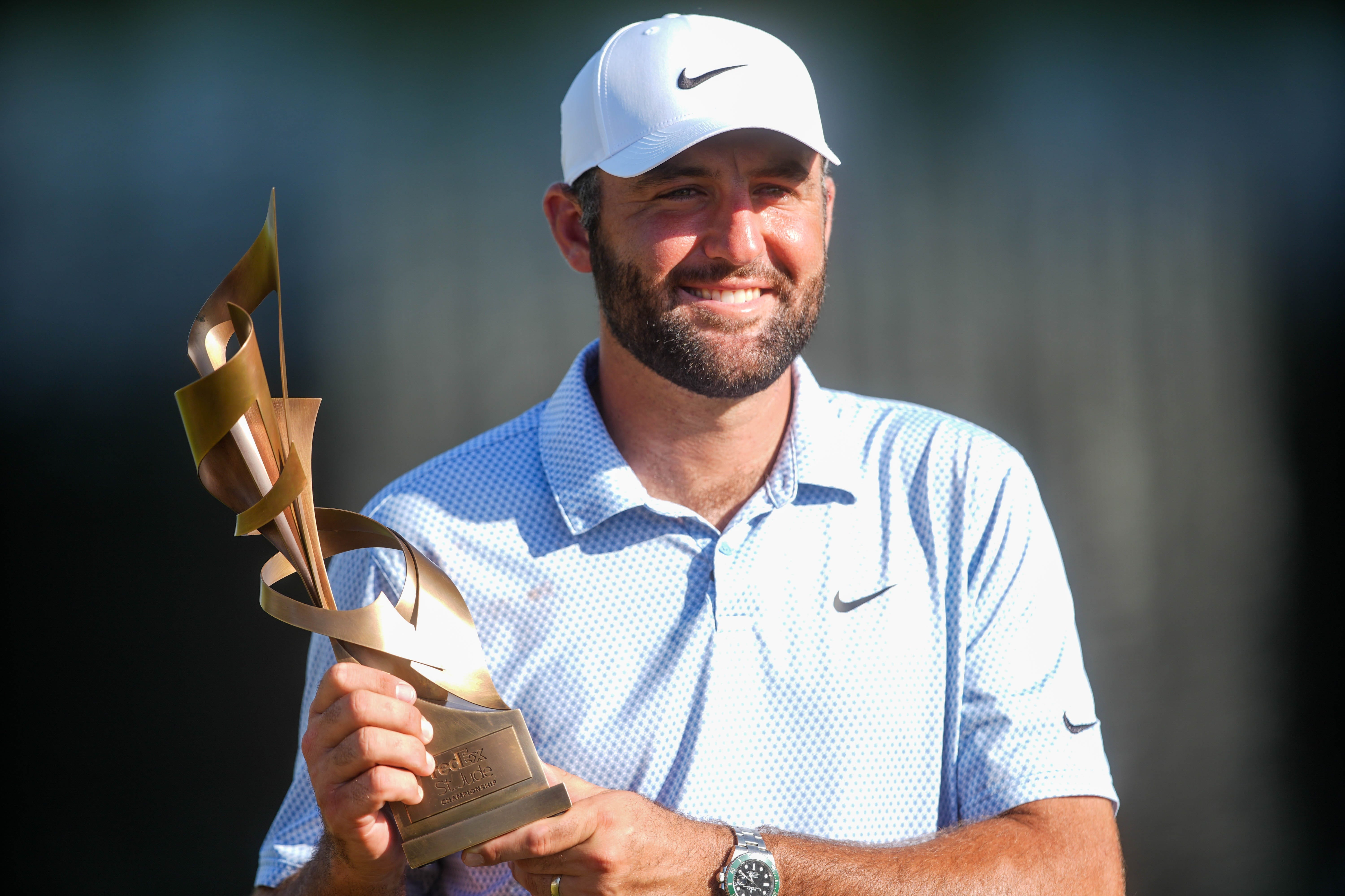 Scottie Scheffler wins St. Jude's to climb within $1 million of Tiger Woods