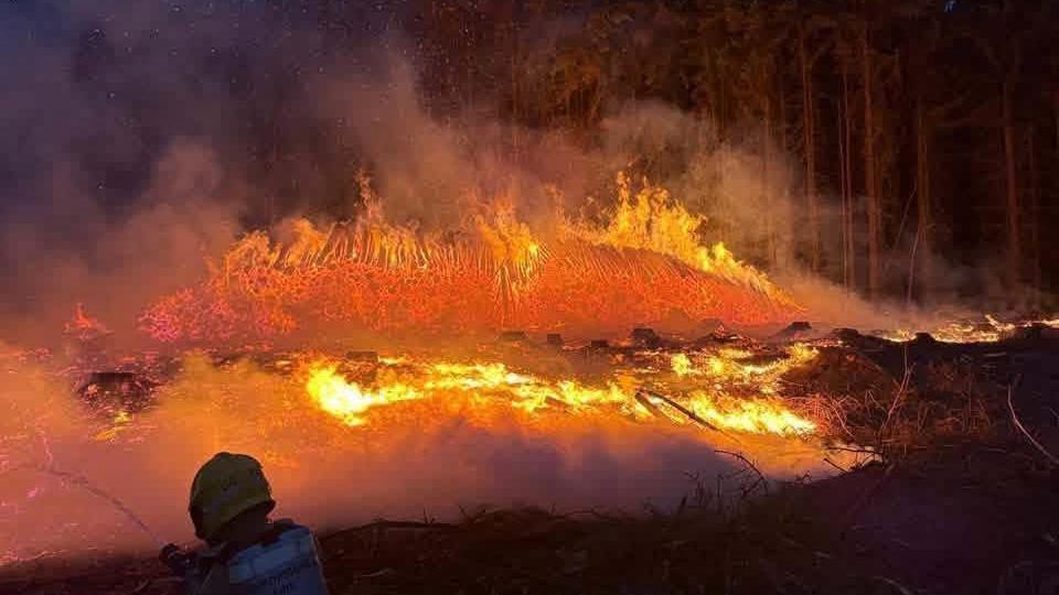 Crews under 'immense pressure' from wildfires