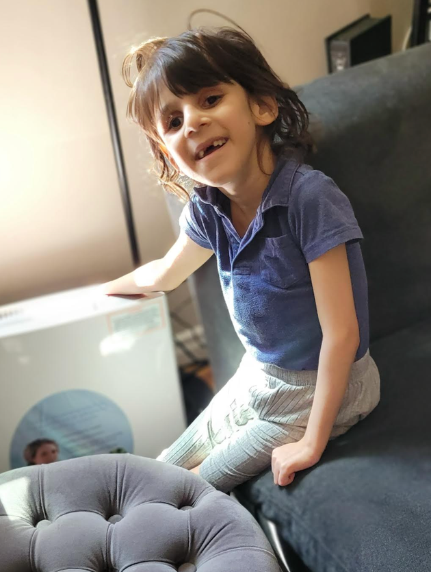 Riaan post-gene therapy.