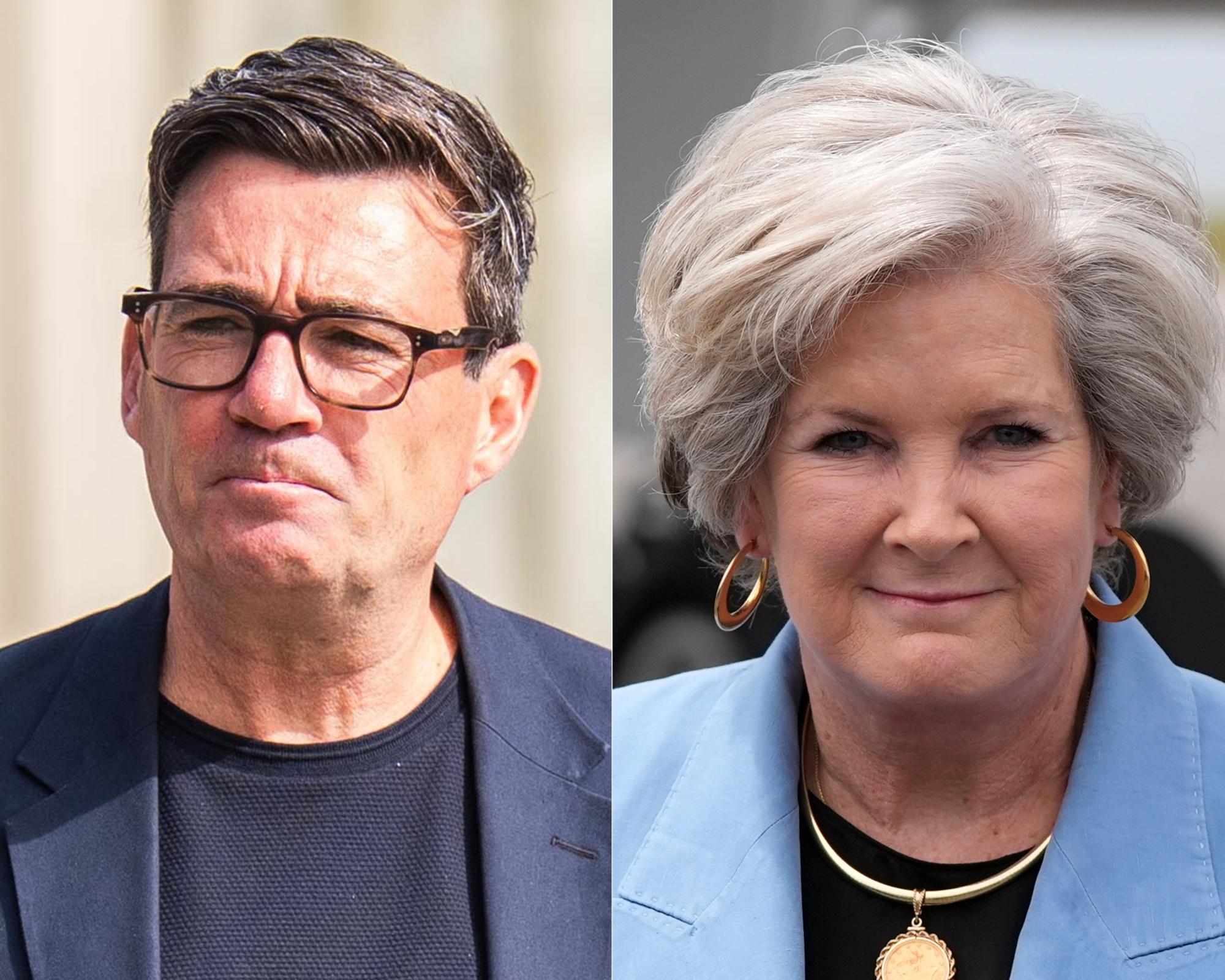Burnham exchanged messages with individual impersonating Trump chief of ...