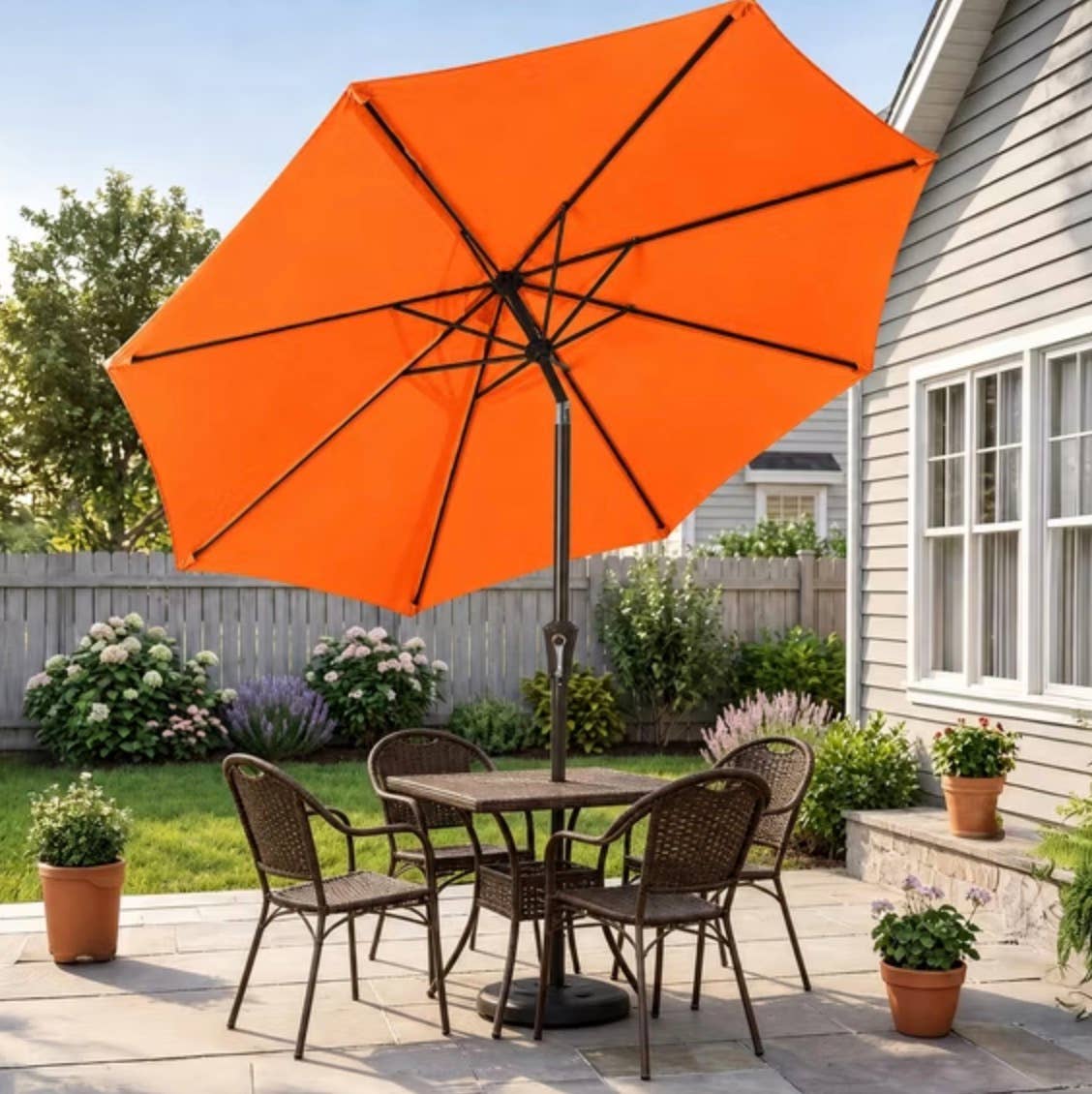 custom patio umbrella for ice tricycle 9ft Printed Trade Show Displays – Trade Show House 26