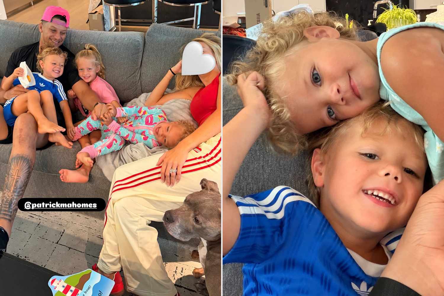 Brittany and Patrick Mahomes Snuggle Up with Their 3 Kids as They Make the Most of Family Time amid Chiefs Training Camp