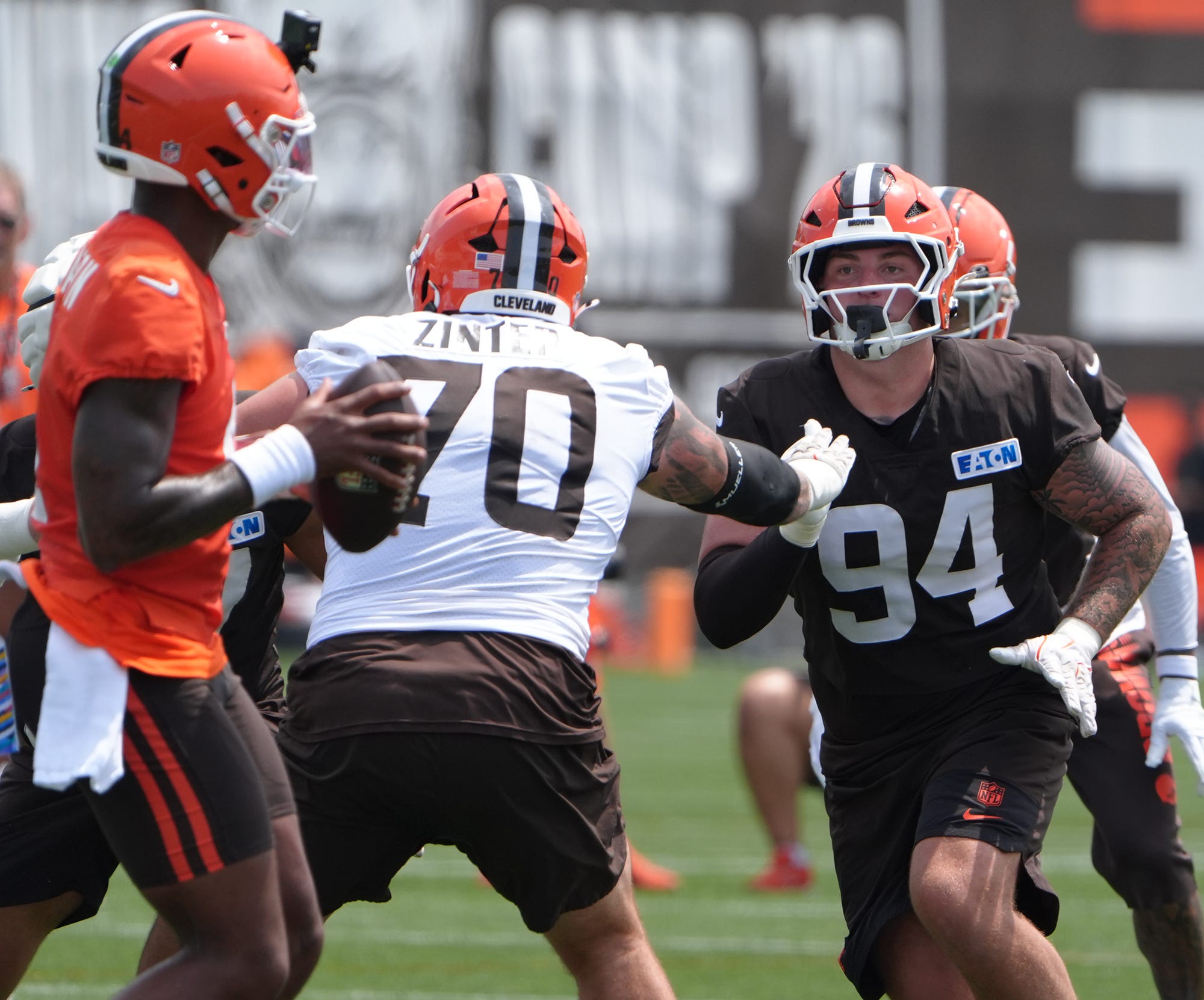 Where did PFF rank Mason Graham among other DL in the NFL?