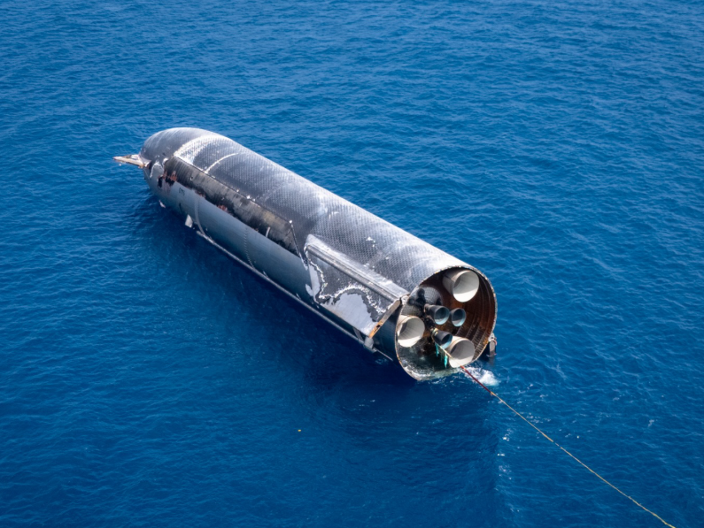 SpaceX Recovers Starship