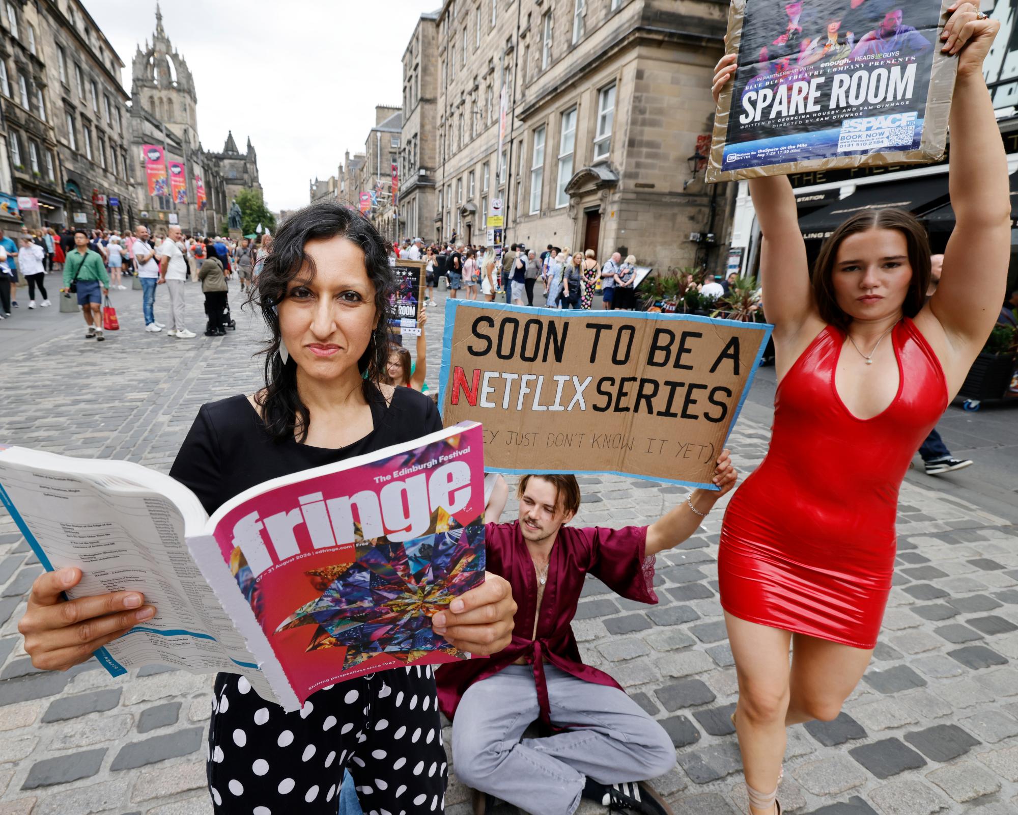My Edinburgh fringe odyssey: ‘The nudity is expressive, shocking – sometimes harrowing'