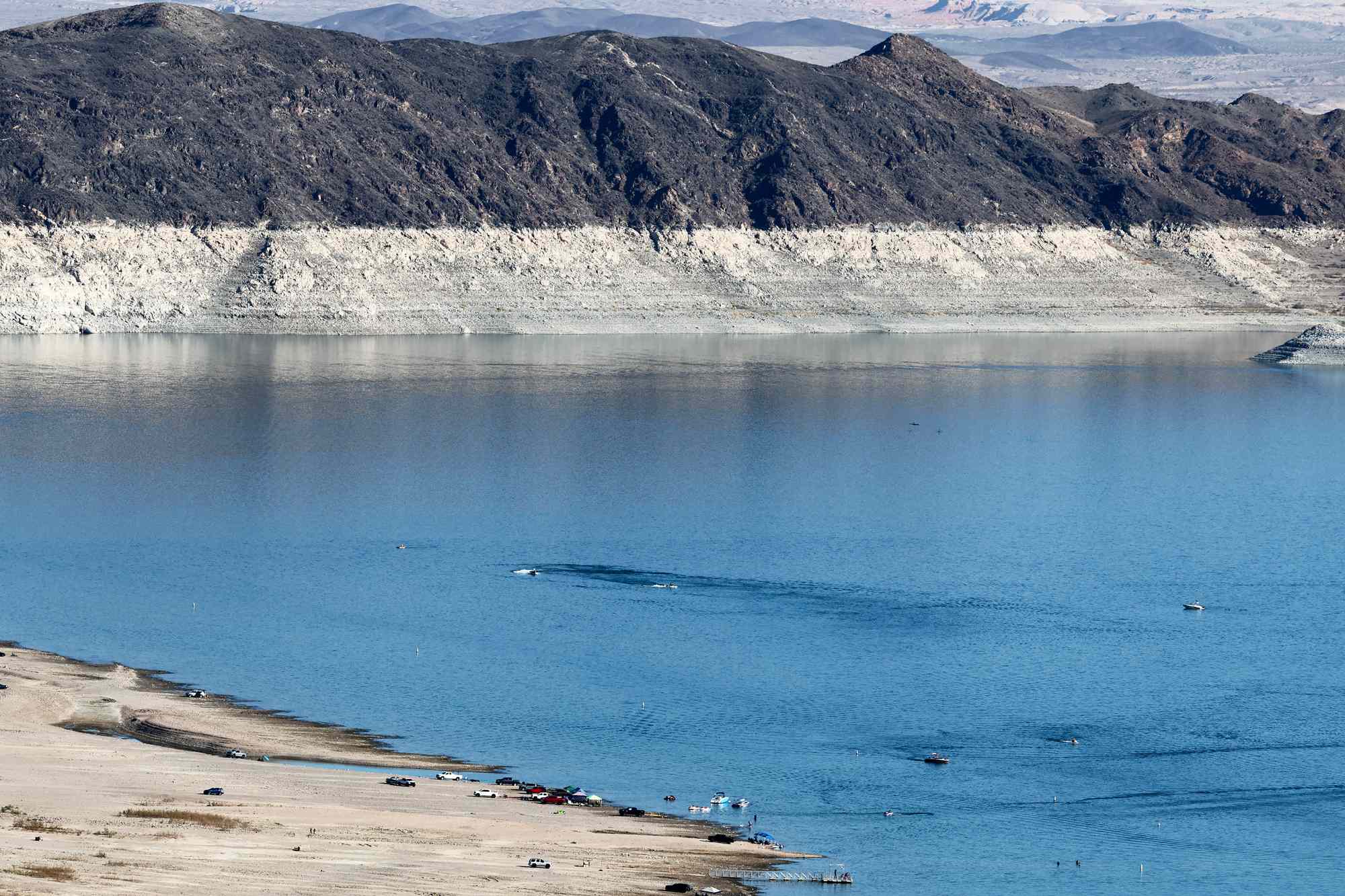 Human Remains Found in Lake as Water Levels Reach Record Low - AOL
