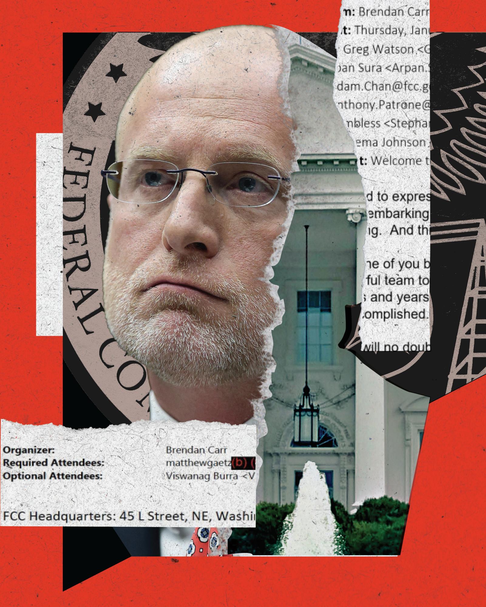 Revealed: FCC chair Brendan Carr's close ties to White House and rightwing media