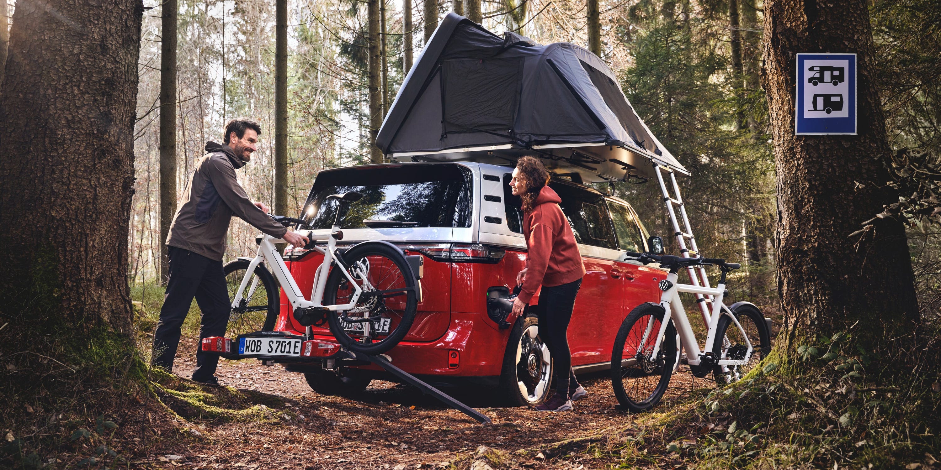Volkswagen's New E-Bike Watches Your Back