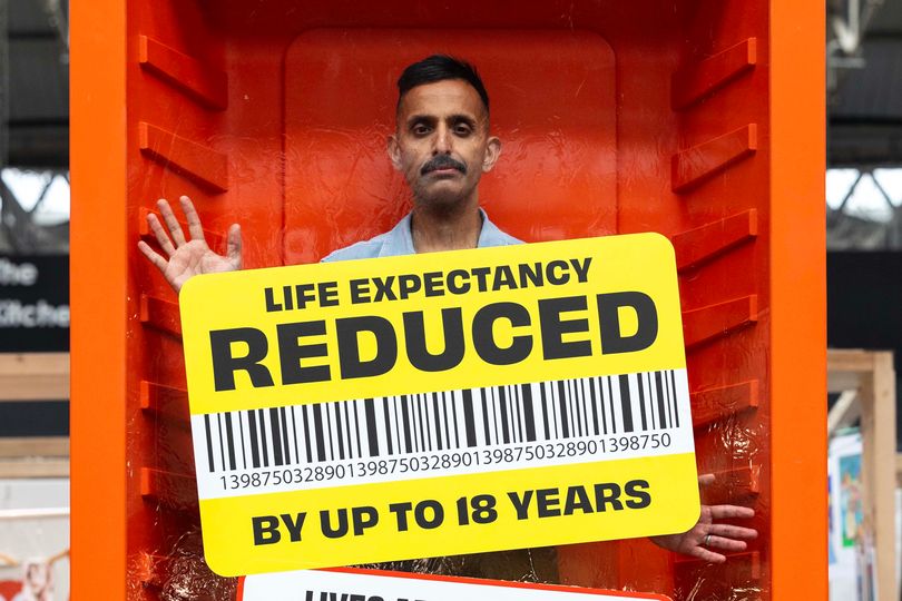 Health Equals Shelf Life outdoor advertising campaign