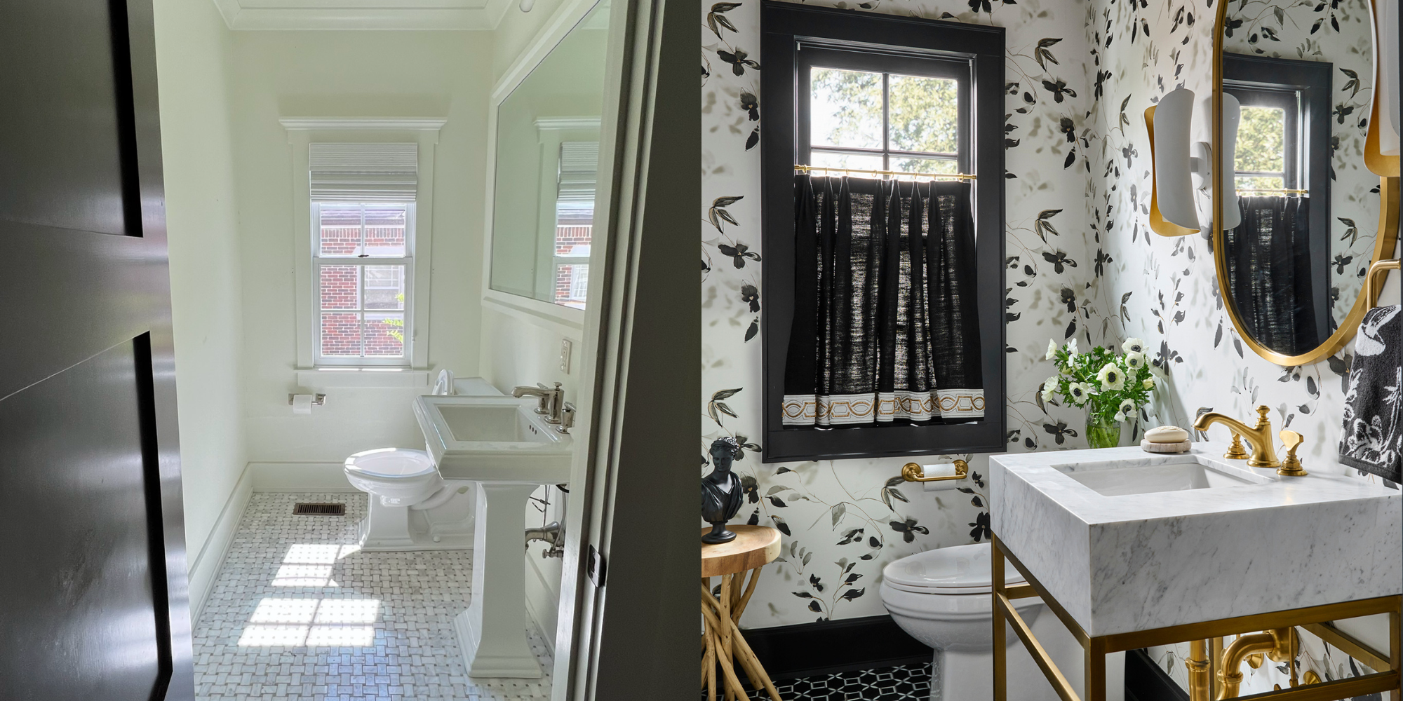 These Stunning Bathroom Renovations Prove What's Possible in an Outdated Space