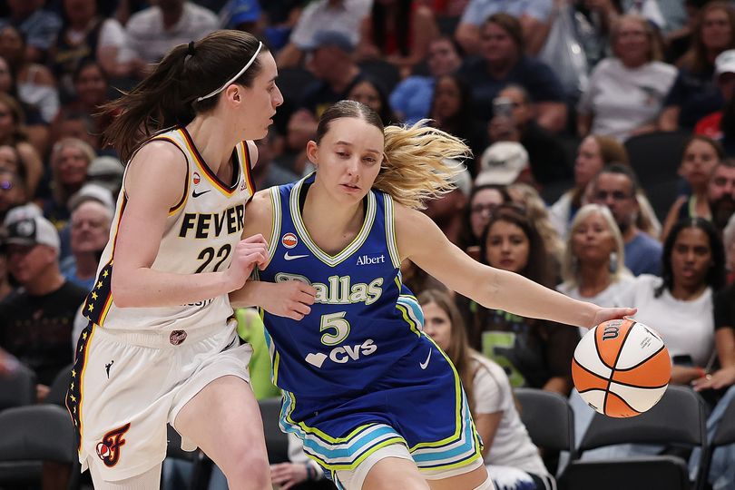 New Photo - Paige Bueckers urges Caitlin Clark to 'calm down' in tense clash