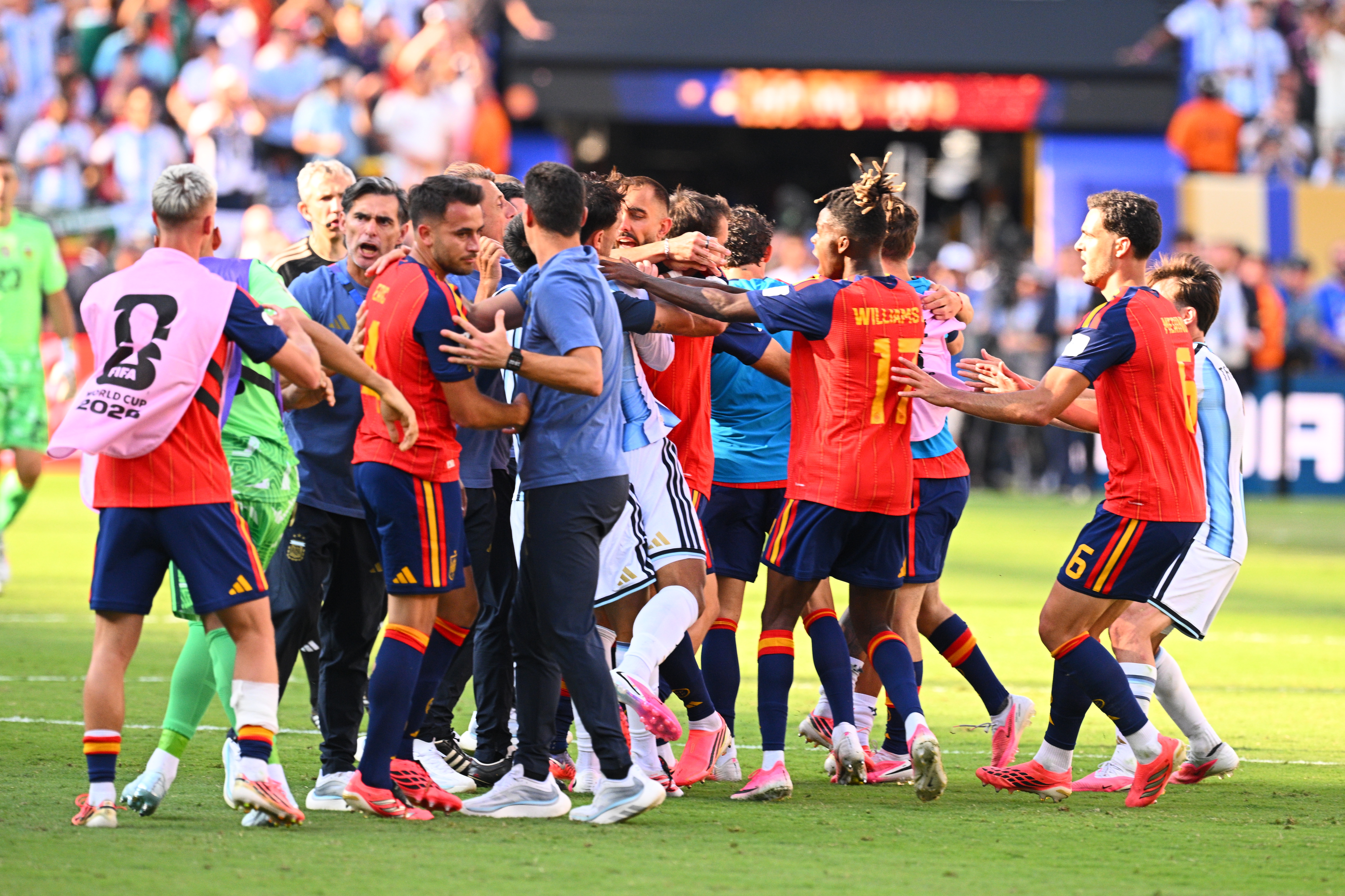 2026 World Cup: Argentina FA fined, four players and one team official ...