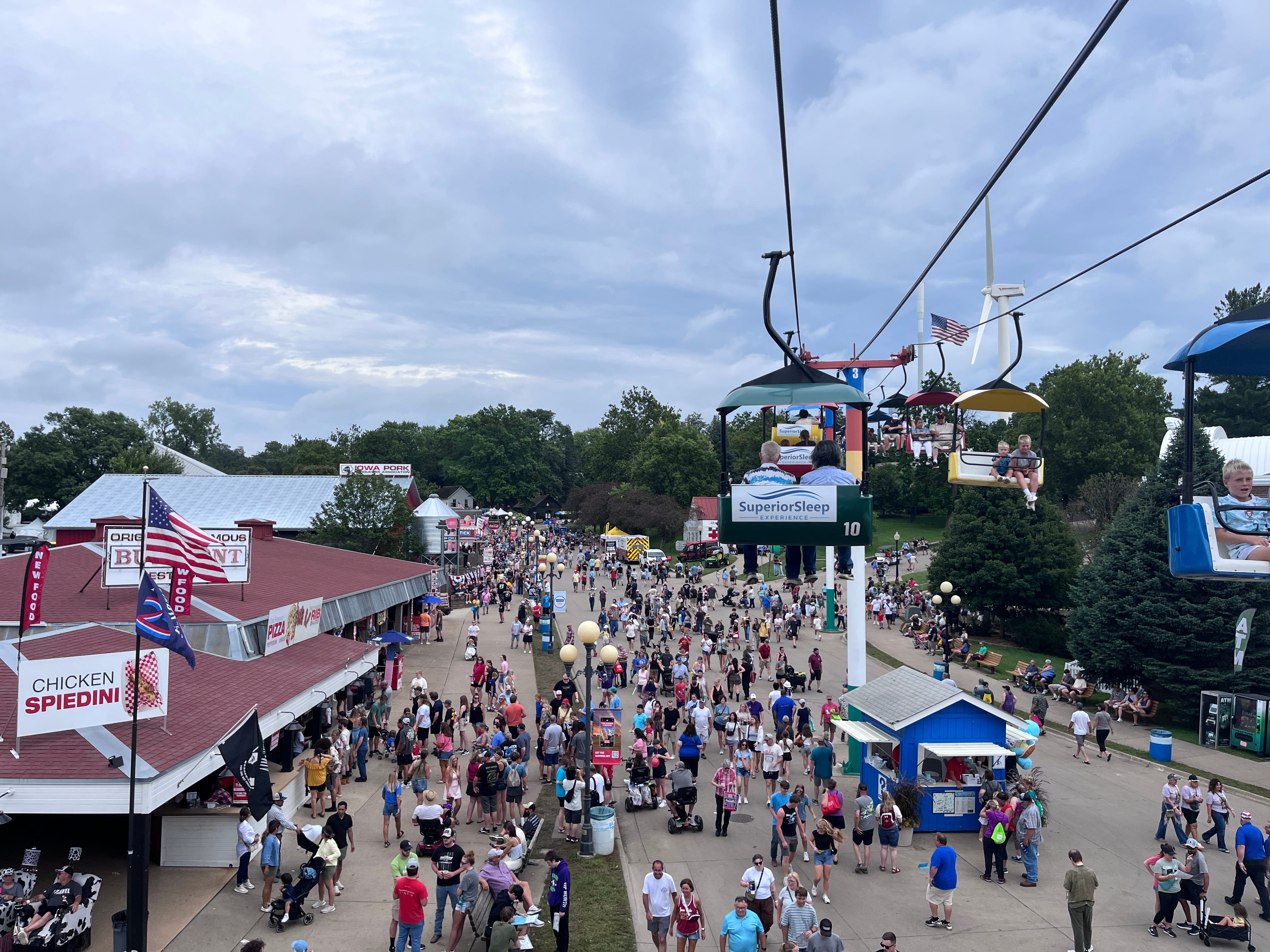Day 8 Iowa State Fair attendance slightly down from 2025 - AOL