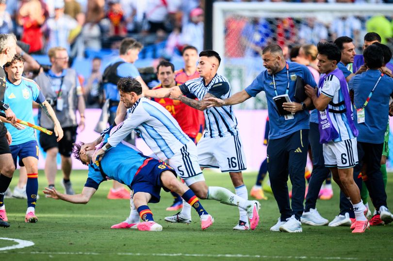 Argentina star slapped with 10-MATCH ban as FIFA announce World Cup punishments - AOL