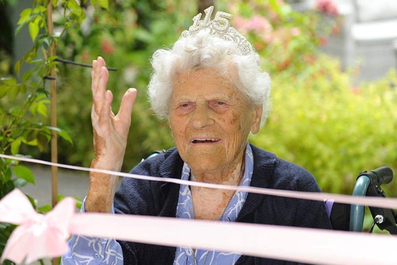 Ethel Caterham celebrates 117th birthday as world's oldest person