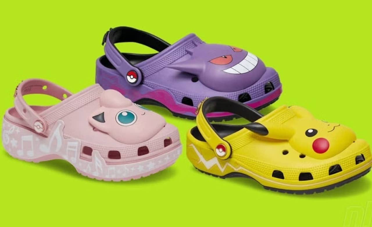 Pikachu, Gengar and Jigglypuff Star in Pokémon’s New Crocs Collection