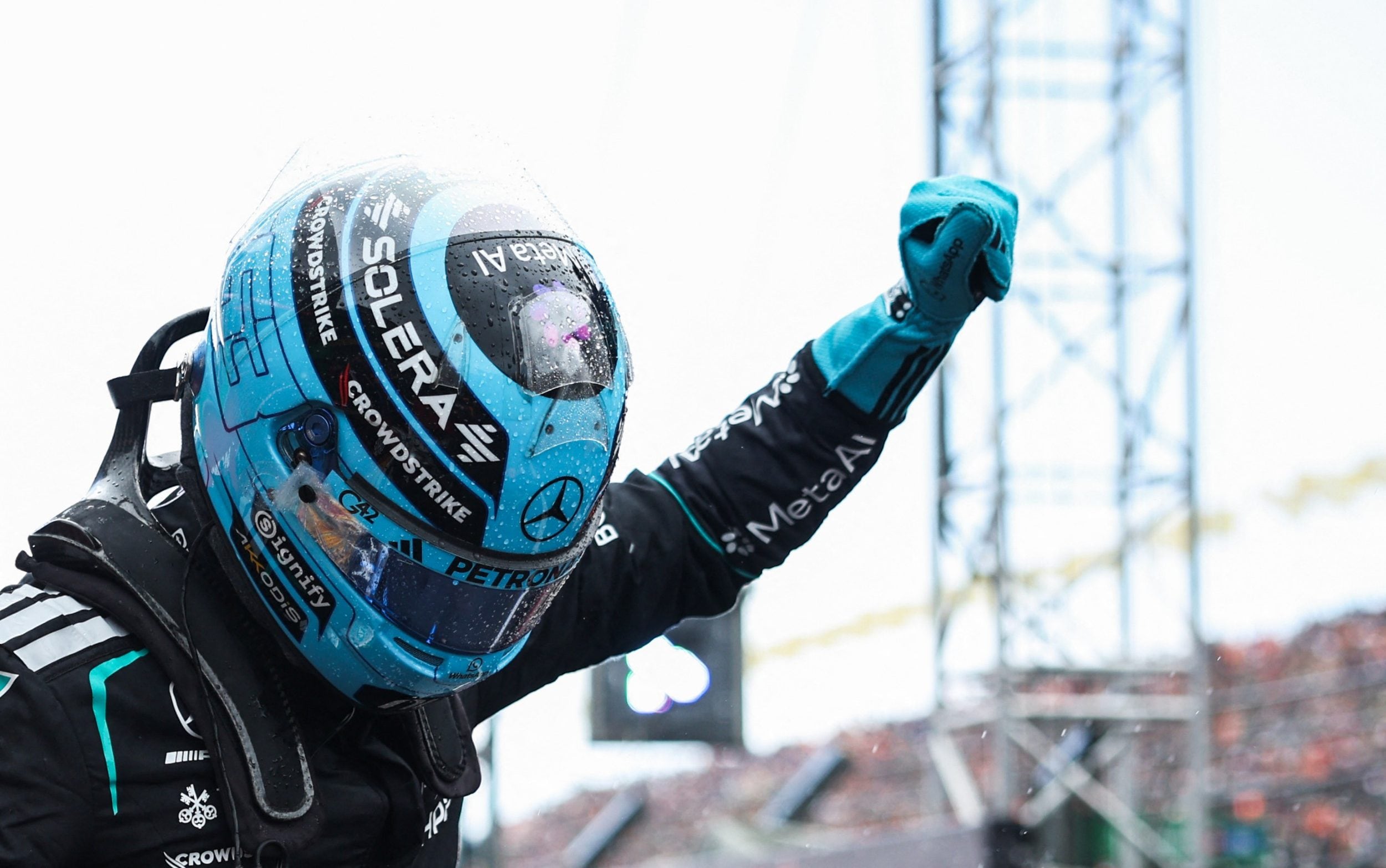 Russell wins Dutch GP sprint to close on Antonelli in F1 title fight
