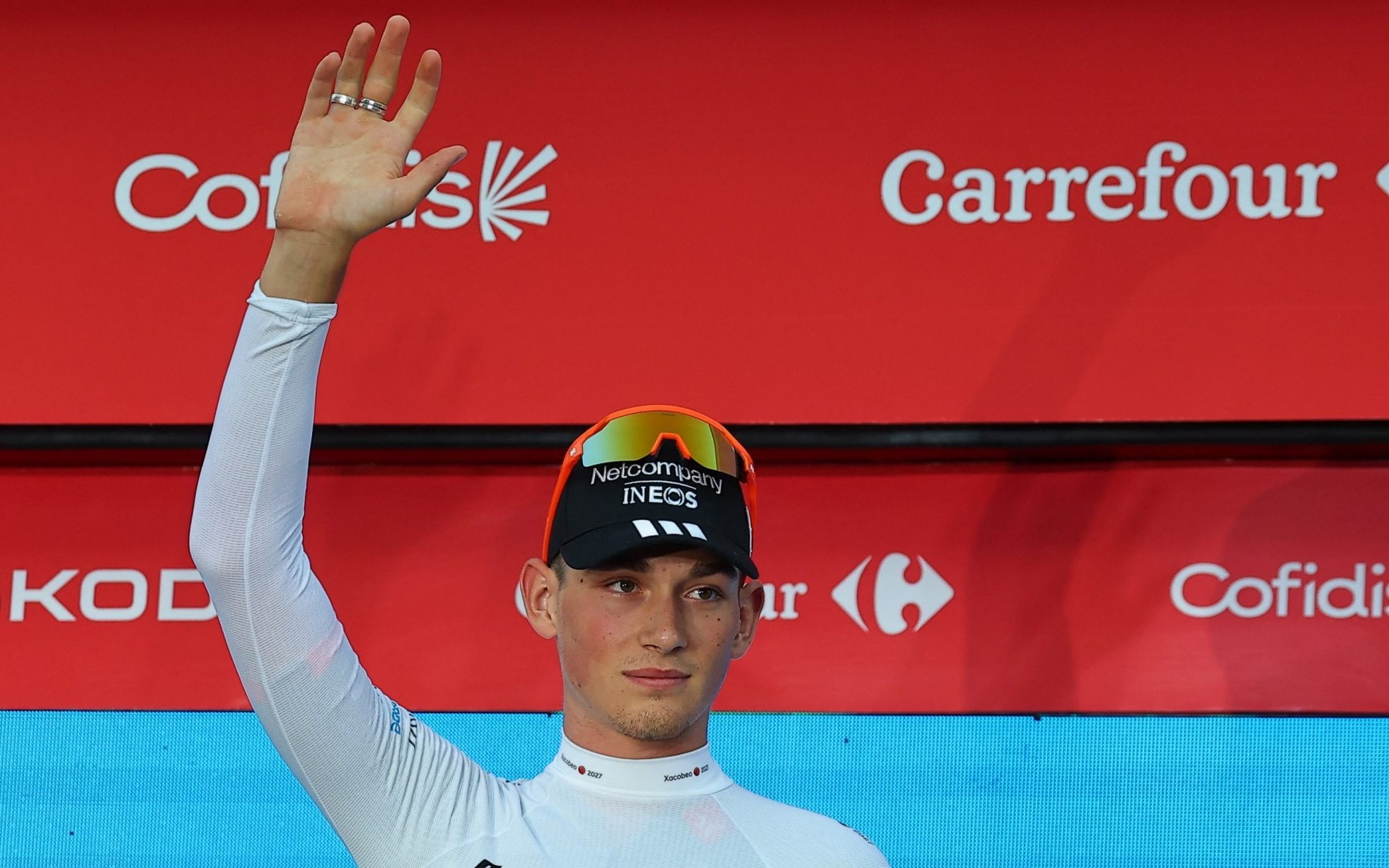Josh Tarling finishes third in race – eight days after death of younger brother