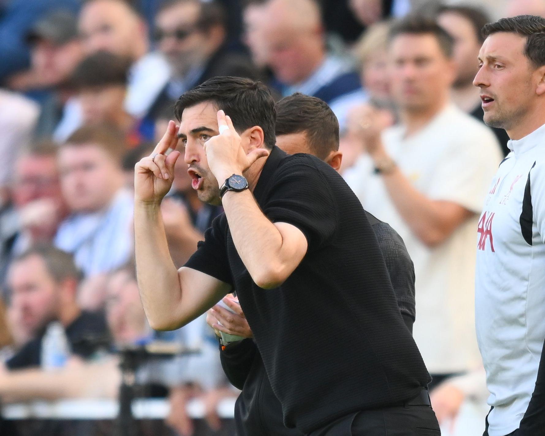 Iraola ‘wouldn’t have signed up’ for draw but relieved to earn late point at Newcastle