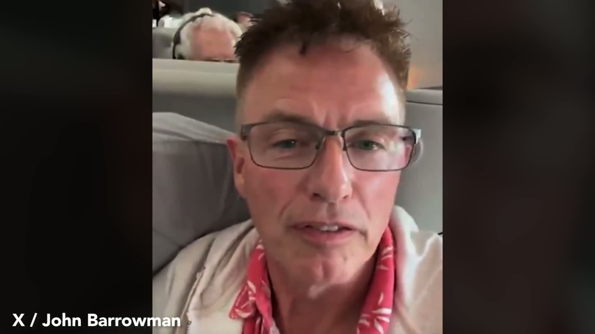 Fans blast John Barrowman's 'diva' behaviour after he complains about business class flight