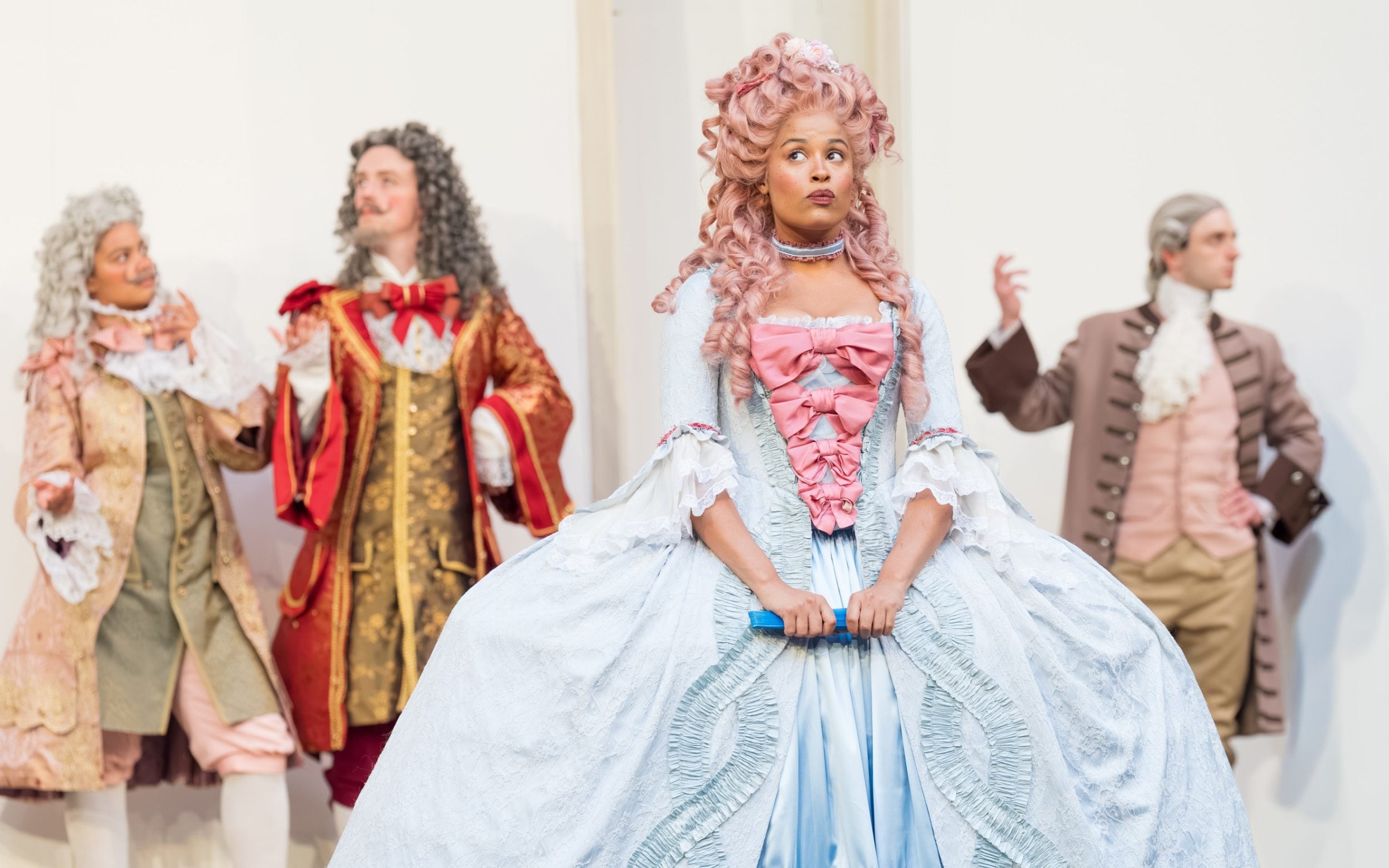 New Photo - The Bard goes bawdy in this giddy romp of a production
