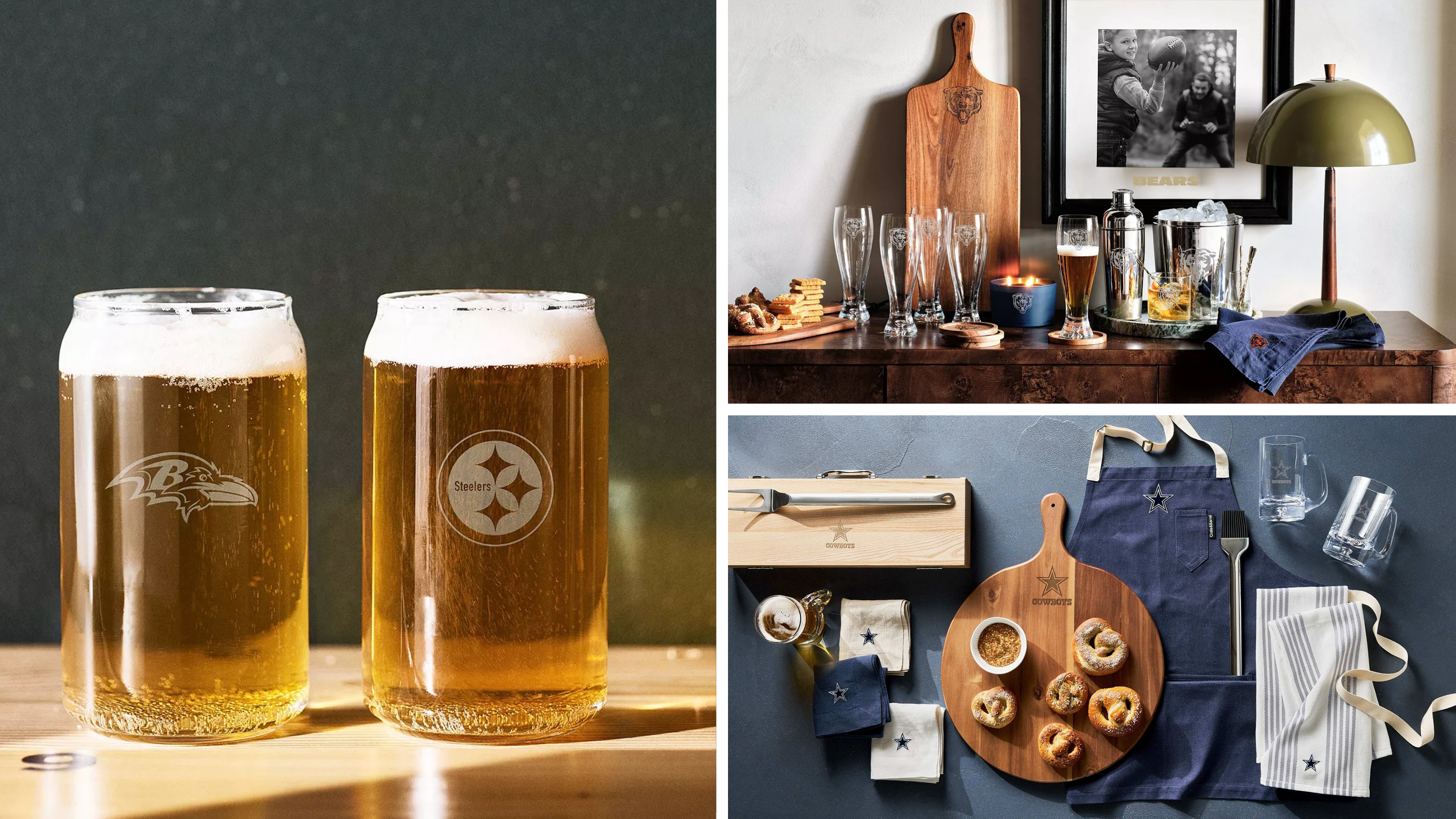 Photo: aol.com Crate & Barrel's NFL Collection: Elevated Game Day Essentials