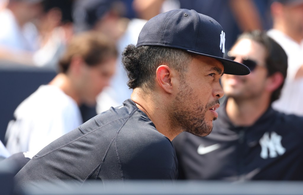 New Photo - Giancarlo Stanton suffers injury setback that puts his Yankees return in peril