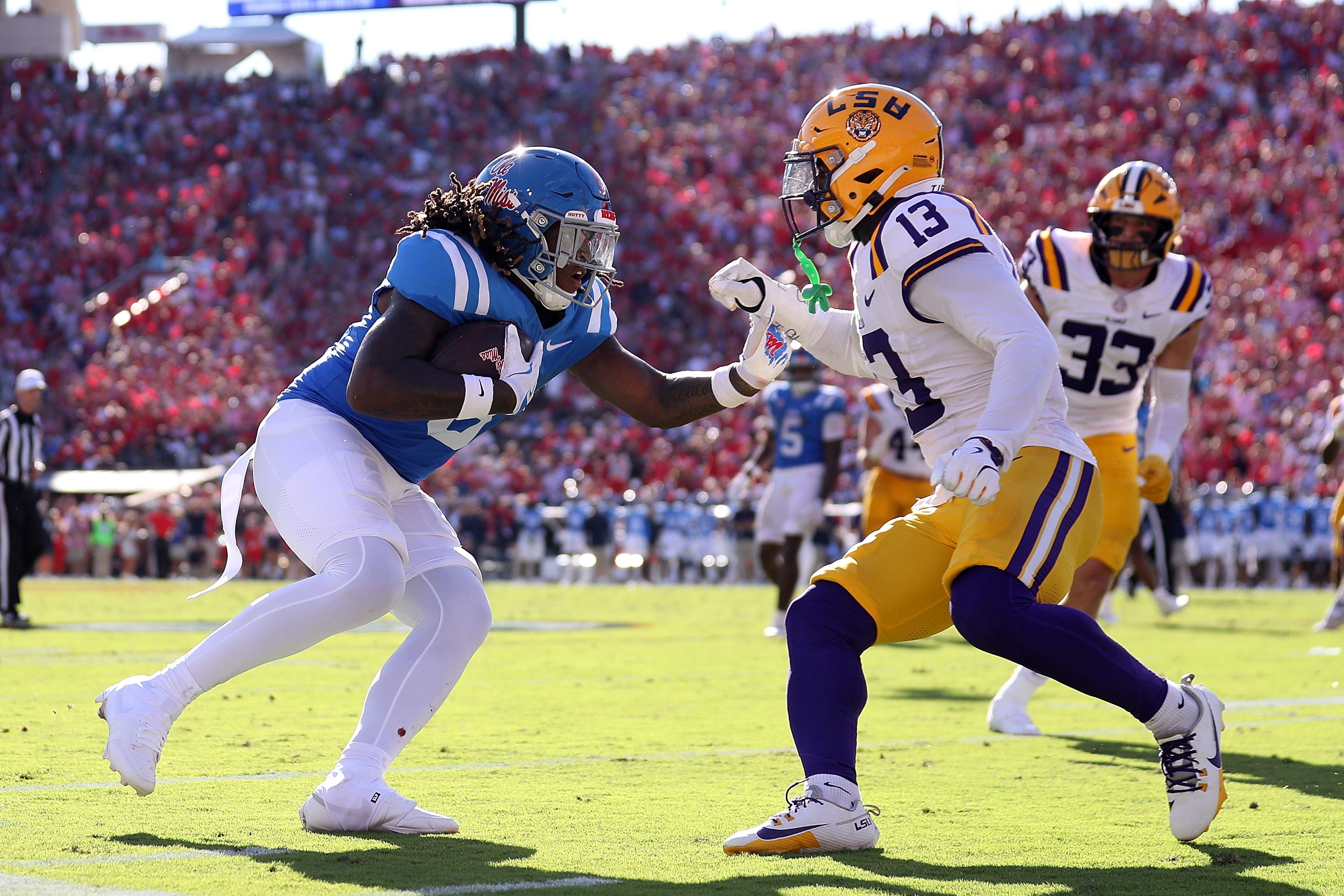 LSU football working to add former Ole Miss TE Dae'Quan Wright