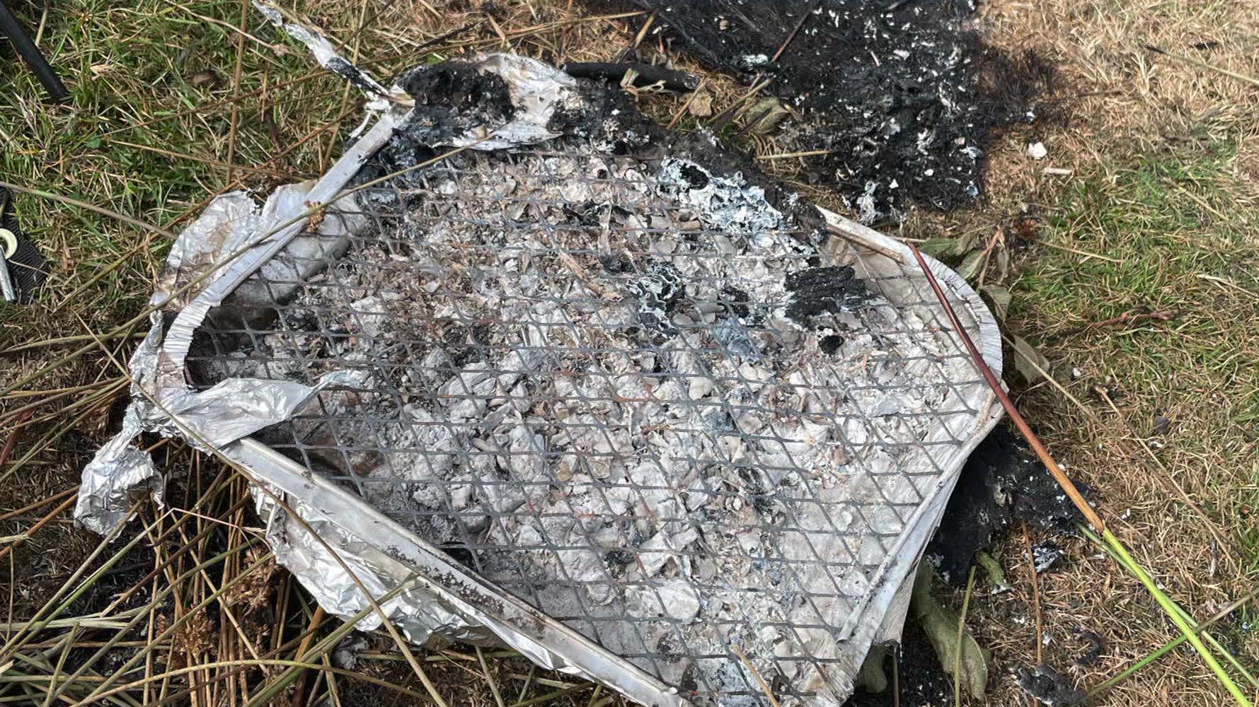 Teams working to prevent fire at beauty spot