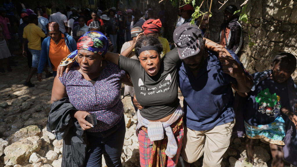 At least 40 killed as gangs attack displaced people near Haiti capital