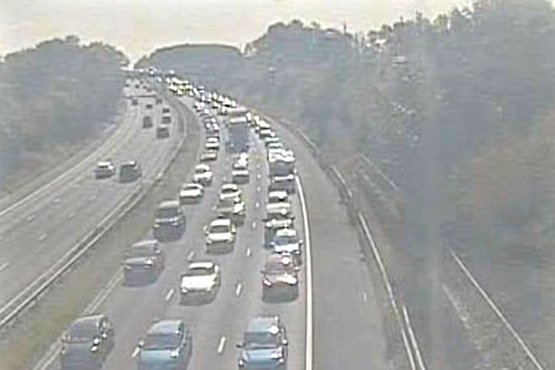 Police probe as several motorists seen driving wrong way on M6 following crash