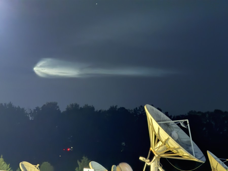 WATCH: SpaceX rocket streaks across East Coast sky after launch