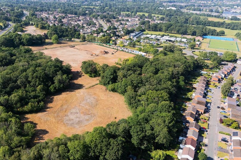 Former county hall site in Cwmbran being transformed into 143 new homes scheme
