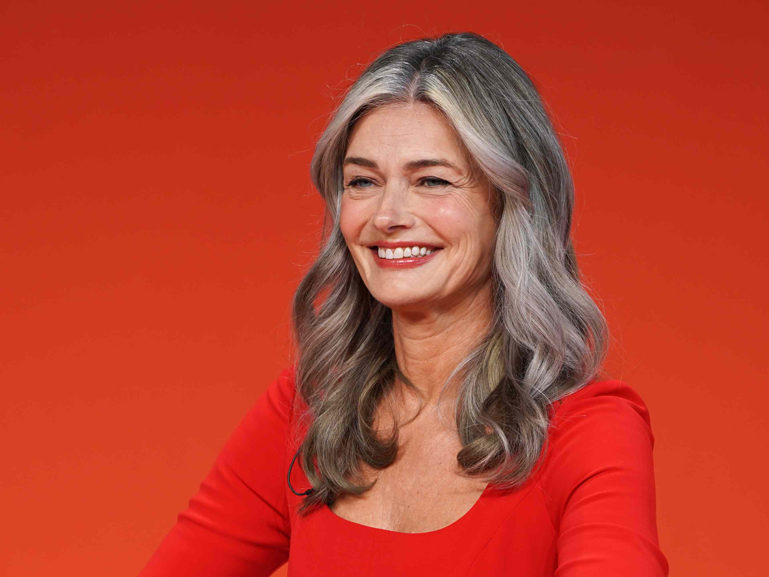 Paulina Porizkova, 61, Poses in a Sheer Black Lace Dress While Kissing Her New Husband Jeff Greenstein