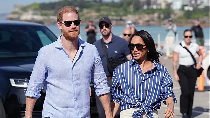Prince Harry, Meghan, and their children arrive back in the UK, reports say