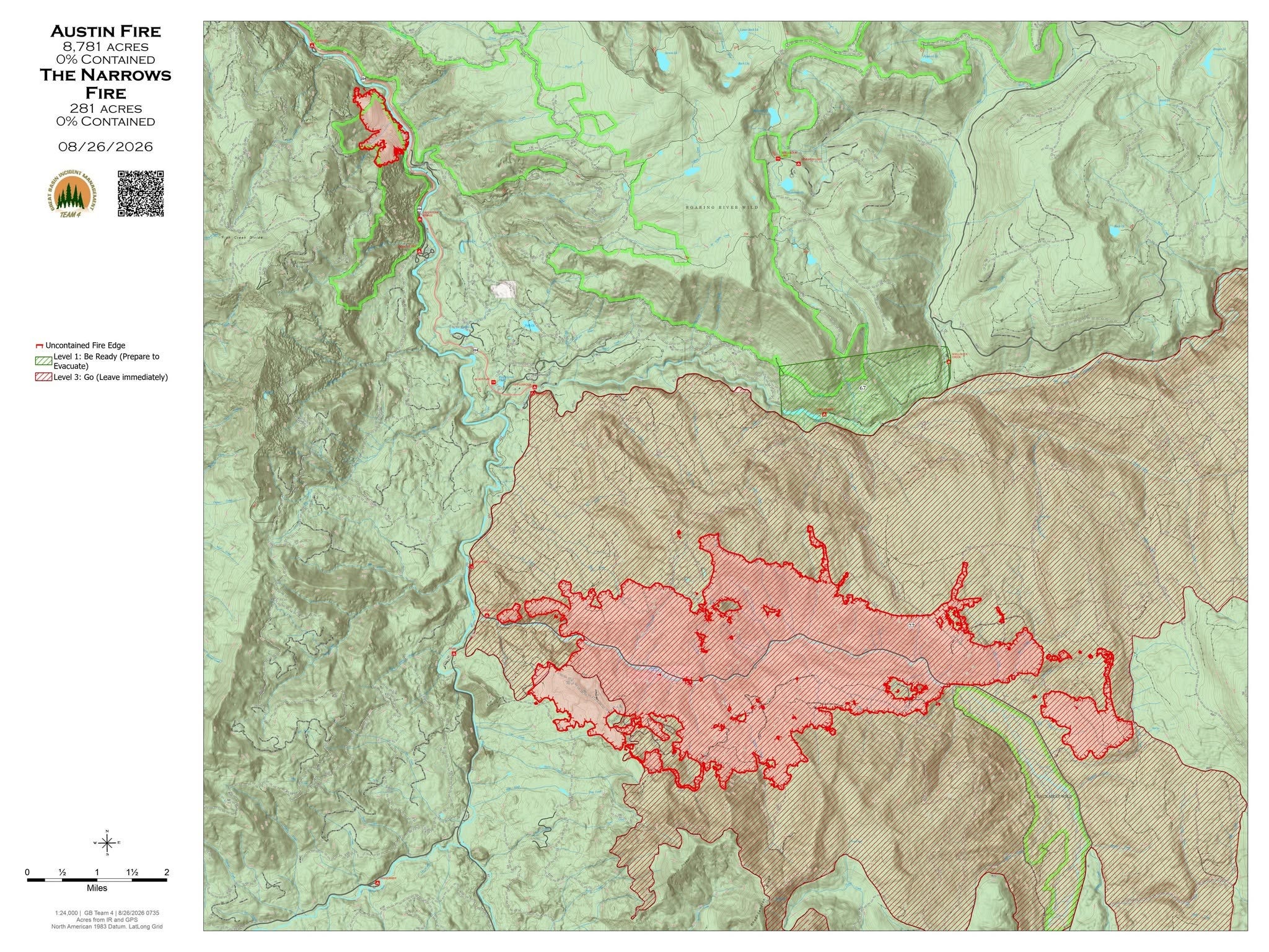 Austin Fire near Estacada grows, not threatening Bagby Hot Springs - AOL
