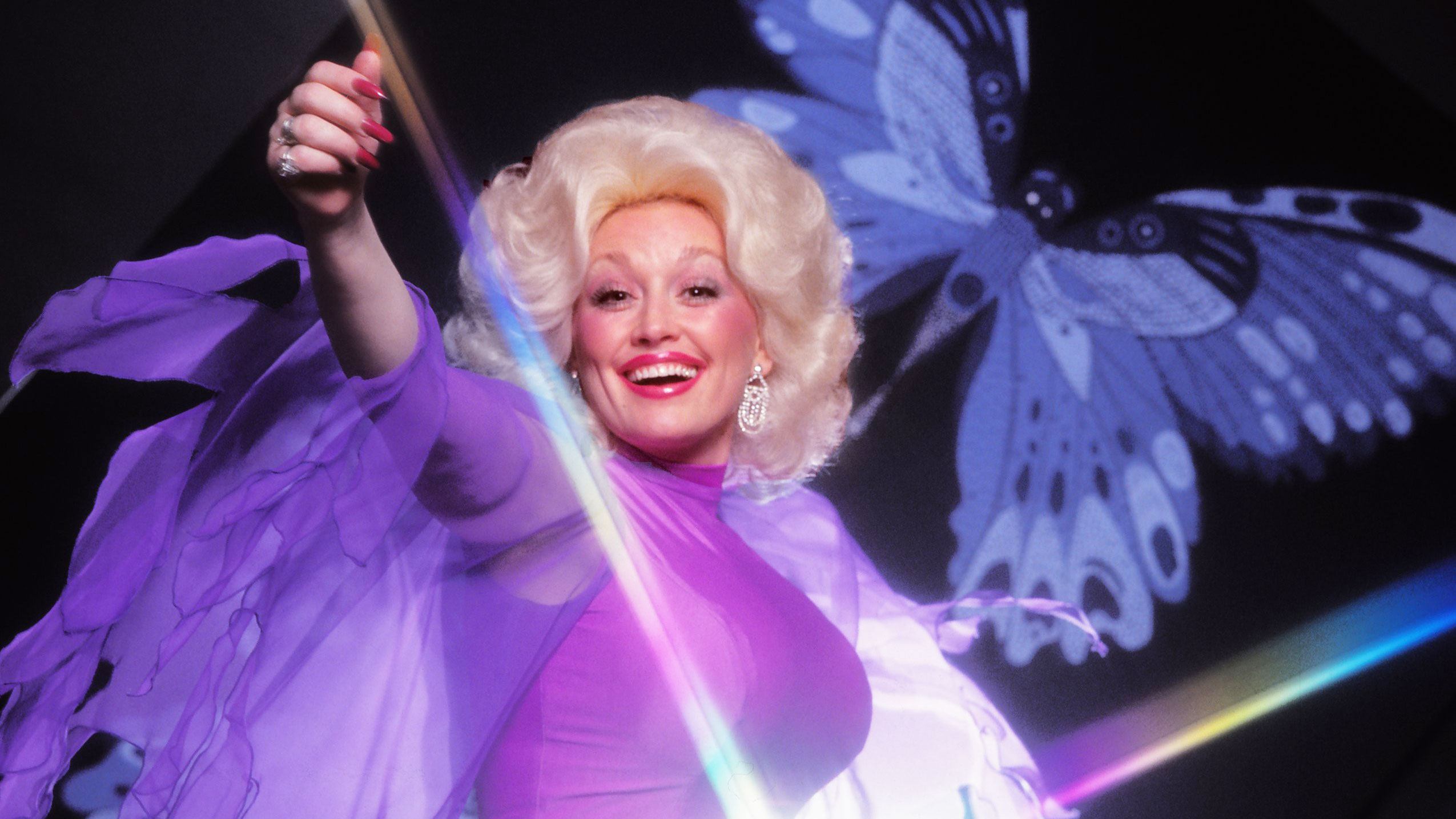 Dolly Parton spent her life chasing butterflies. The symbol became part ...