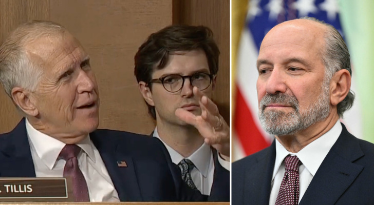 The right ‘throat' to ‘choke': Prominent GOP senator singles out Commerce Secretary Howard Lutnick for tariff chaos
