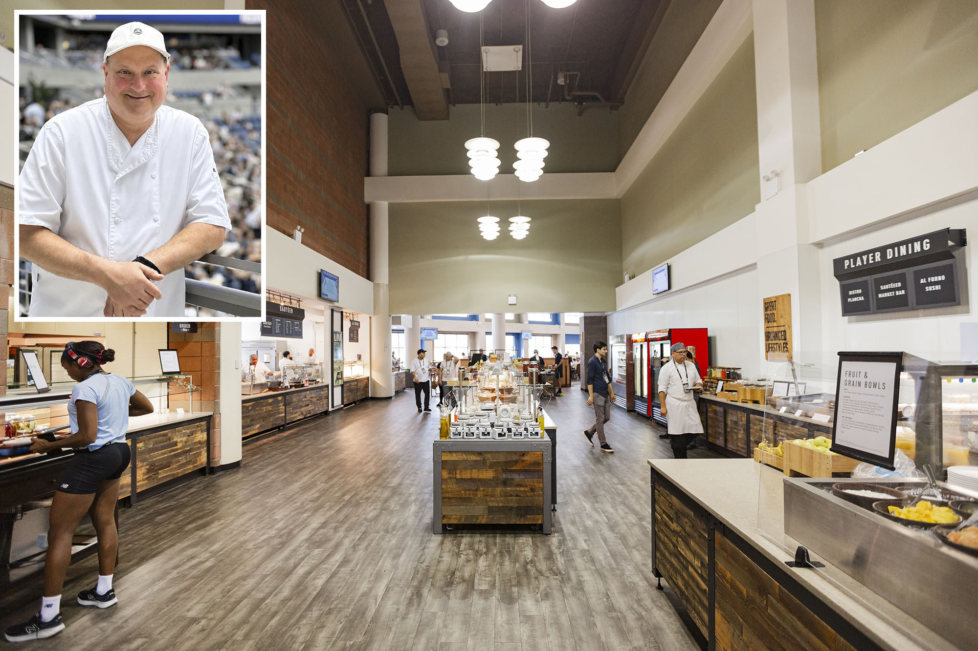 US Open players’ dining room features best of NY cuisine to fuel star ...