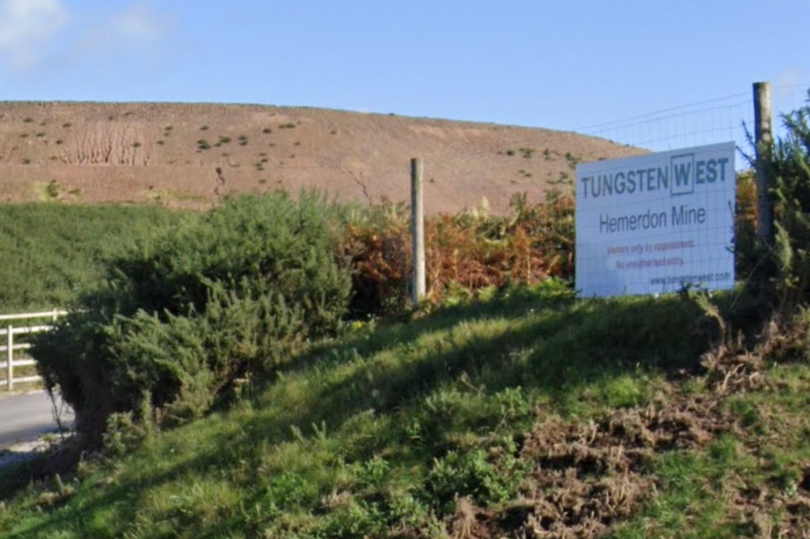 Government to inject £71m into Tungsten West to reopen Devon's Hemerdon mine
