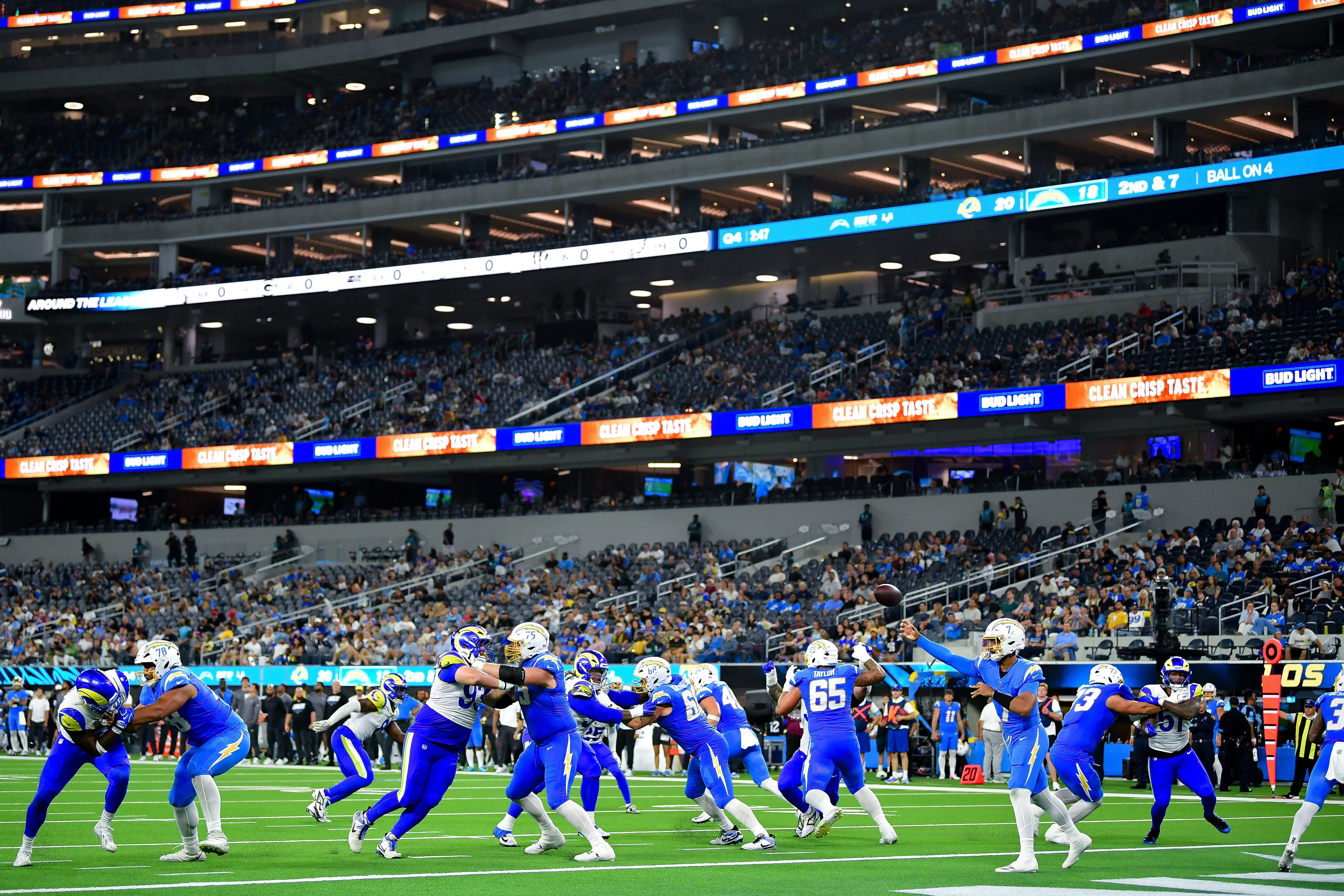 Chargers QB2 battle: What Jim Harbaugh said about DJ Uiagalelei