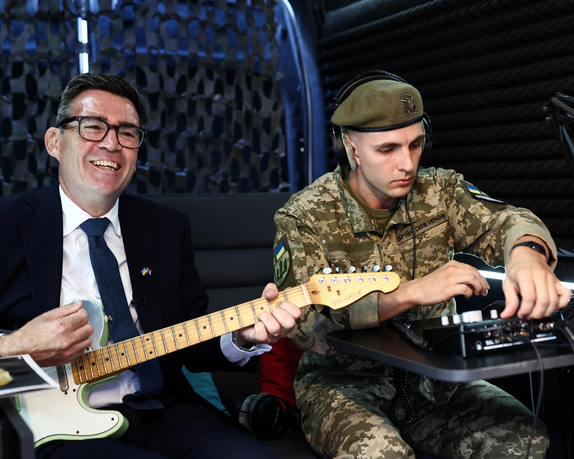Bigmouth strums again: was Andy Burnham's Smiths jam in Kyiv the perfect soundtrack to a Britain in freefall?
