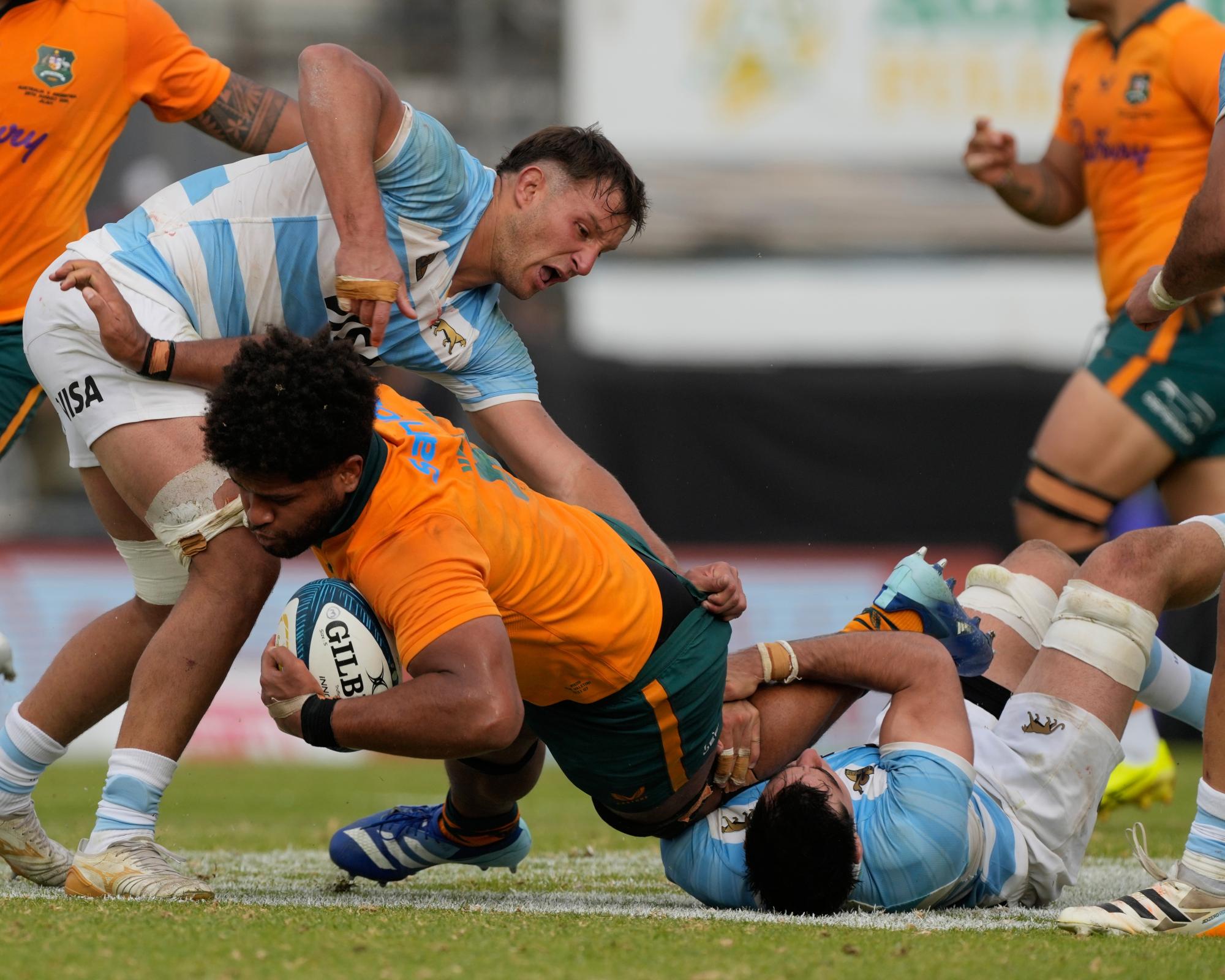 Australia defeat Argentina in thriller to maintain Les Kiss's winning run 0 Video Player is loading. 720p HD 540p 360p 270p Auto selected ColorWhiteBlackRedGreenBlueYellowMagentaCyan OpacityOpaqueSemi-Transparent ColorBlackWhiteRedGreenBlueYellowMagentaCyan OpacityOpaqueSemi-TransparentTransparent ColorBlackWhiteRedGreenBlueYellowMagentaCyan OpacityTransparentSemi-TransparentOpaque From Our Partners