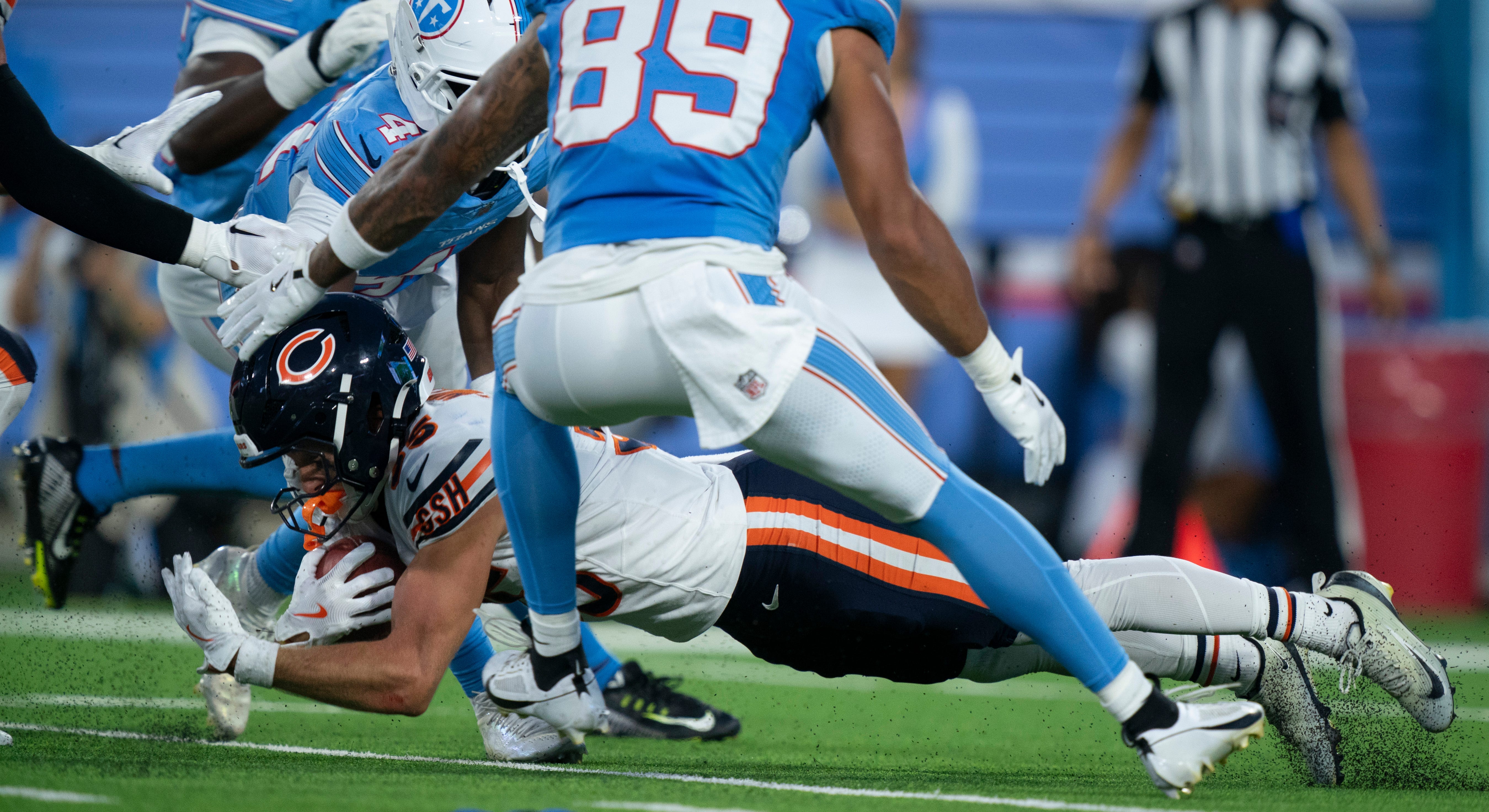 New Photo - Bears release veteran receiver who earned roster spot after tryout